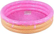 Kiddie Pool, Watermelon Hamburger Ice Cream Inflatable Pool, Water Pool in Summer, Pit Ball Pool of 45 Inches
