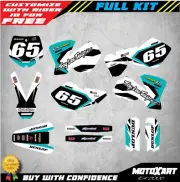 Full Custom decal kit fits KTM 65 2002 - 2008 models BULLET STYLE sticker kit