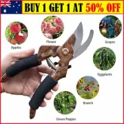 Professional Sharp Bypass Pruning Shears Tree Trimmers Secateurs Hand Pruner