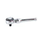 SP Tools 3/8" Drive Flex Head Stubby Ratchet - 45 Teeth Reversible Cr-V Steel