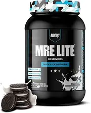 Redcon1 MRE Lite Whole Food Cookies and Cream Protein Powder 30 Servings