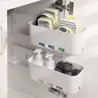 Under Sink Organizer Kitchen Spice Rack Bathroom Storage Shelf Holder