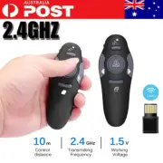 Wireless Presenter PowerPoint Mouse Clicker Laser Pointer Presentation Remote AU