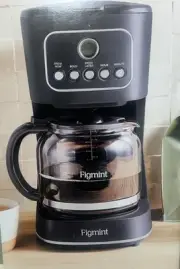 Figment 12 Cup Programmable Coffee Maker Brand New In Box