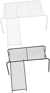 Abaodam 1 Set Rutin Chicken Cage Platform Durable Iron Stand with Ramp for Climbing Pet Supply for Rutin Chickens Birds Enhances Environment Space Utilization