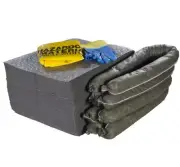 AWF PRO Sorbent Universal Spill Kit, 110 Pieces