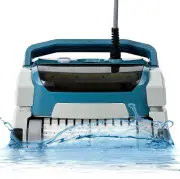 Automatic Robotic Pool Vacuum Cleaner Cordless, 3H Fast Charging, Top Loading Ea