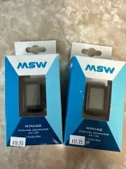 New Cycling Computer MSW Miniac CC-100 7 Function Wired