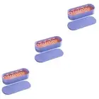 3pcs Makeup Brush Cleaner Box Makeup Tools Cleaning Box Makeup Brush Storage
