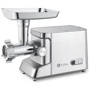 Flora Max 3400W Electric Meat Mincer Sausage Filler Stuffer Kibbe Maker Machine