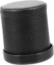 LALADEFIEE Bar Dice Holder Set Mute Dice Cup Lid Compact Dice Game Decor for Silent Play
