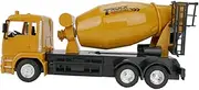 ERINGOGO 2.4g Rotatable Stirring Tank Mixer Car Toy for Boys and Girls Educational Engineering Vehicle Plaything with Battery Scale Bright Orange for Preschool Home Activities