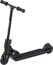 Generic Foldable T-Finger Scooter | Multicolor, 2-Wheel, Foldable, Press Brake Design, Non-Slip Grip, Rear Braking, Recreational Riding, Kid's Transportation