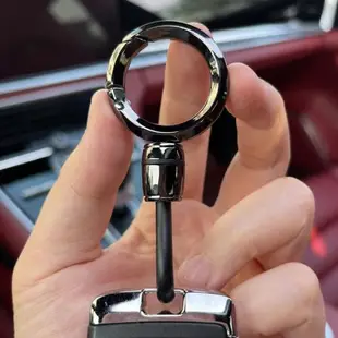 汽車鑰匙扣掛件奧迪大眾路虎奔馳寶馬男士簡約車用鑰匙圈腰掛扣