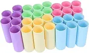 OHPHCALL 20pcs Paper Tubes Cardboard Rolls Art Storage Painting Protectors (Mixed Height 11cm Diameter 4cm)