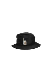 x Gallery Dept logo-tag bucket hat 56,58 Black