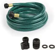 Orgrimmar Garden Hose No Leaking for Watering: Kink and 15 FT, Green