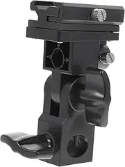 OSALADI Adjustable Light Stand Adapter Flash Light Bracket Photography Accessories