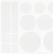 uxcell Double Sided Sticky Dot, 108 Pcs/1 Set Removable Clear Sticky Tack Round Rectangle Putty for Balloon, Crafts, Art Festival Decoration