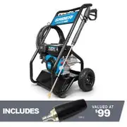 SABER 3000psi 7hp Petrol Pressure Washer SPW3000