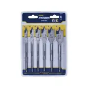 IRWIN 6 Piece Blue Groove Spade Bit Set- FREE POSTAGE AUSTRALIA WIDE