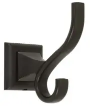 Alno A7499-BRZ Manhattan Bath Universal Robe Hook Bronze