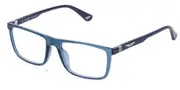 Police VPLQ66 ORIGINS LITE 32 0U11 Men's Glasses Blue Size 54 - Private Health Rebate - Blue Light Block Available