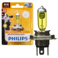 在飛比找momo購物網優惠-【Philips 飛利浦照明】H4 60/55W 金鑽之光 