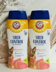 2-Pack Arm & Hammer ~ Juicy Guava Seed Control Pet Shampoo 20 fl oz Each