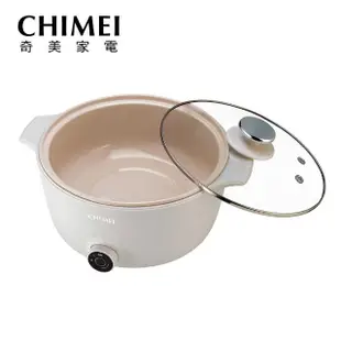 【CHIMEI 奇美】3L日式陶瓷多功能不沾料理鍋/美食鍋/電火鍋/煎煮炒炸萬用鍋(EP-04MC20)