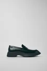 Walden Green leather loafers for women