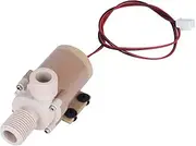 DC 12V Solar Hot Water Heater Circulation Pump, Quiet Brushless Motor Submersible Pump for Family Home Thermal Systems