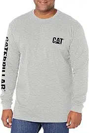 [CAT] Men's Trademark L/S Banner Tee