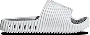 [adidas] Originals Adilette 25 Slides - Men's (JQ7769, Crystal White/Crystal White/Grey)