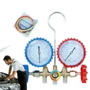 AC Gauge Set AC Diagnostic Manifold Gauge Set Car Refrigerant Charge Hose