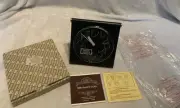 VTG NOS MCM 1970'S SEIKO Japan Quartz Wall / Desk Clock Black/White