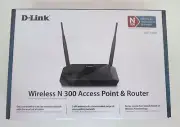 D-Link DAP-1360/U Wireless N Access Point Repeater Client WDS WISP 300Mbps NEW