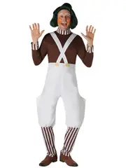 Oompa Loompa Deluxe Adult Costume - Medium