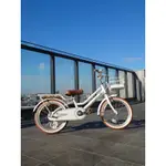 日本IIMO文青風16寸兒童腳踏車（白色）