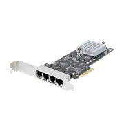 4-Port 2.5Gbps NBASE-T PCIe Network Card, Intel I225-V, Quad-Port Computer Ne...