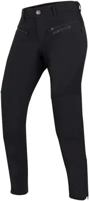 Bering Alkor Ladies Motorcycle Textile Pants, black, Size 26 for Women