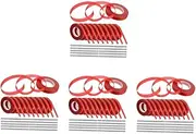Kisangel 4sets Tree Pruner Garden Tape Floral Tape Easy to Use Plant Tie Machine Garden Twine Versatile for Gardening Needs 10rolls*4