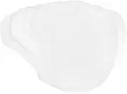Healeved 60pcs Haircut for Boy Girl Transparent Salon Visors Prevent Hair from Falling Eyes for Hair Cutting Shower Use Practical Protective Baffle