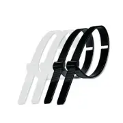 50PCE Cable Ties Extra Wide Strong Self Lock Secure Handy Hardware 600mm x 12mm