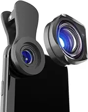 Phone Camera Lens, 120° Wide Angle & 15X Macro Lens With Clip Compatible With iPhone 15/15 Pro/15Pro Max, 14/14 Pro, 13/13mini, Samsung, LG, Google Pixel, etc.