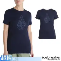 在飛比找momo購物網優惠-【Icebreaker】女 100%美麗諾羊毛 Tech L