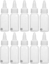 10pcs Plastic Palette Bottles for Artists Dipper Paint Containers with Pointed Nozzle Lightweight Portable Painting Supplies Leak Design for Precision Detailing