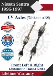 OE Front CV Axles For 1996-1997 Nissan Sentra 2.0L Non-ABS Automatic Lifetime W. (for: Nissan)