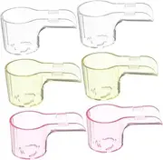 Ipetboom Keep Your -b Electric Toothbrush Heads of 6 Travel Toothbrush Covers Dust Caps Lightweight