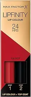 Max Factor Lipfinity Lip Colour Gloss #120 Hot 4.2Ml